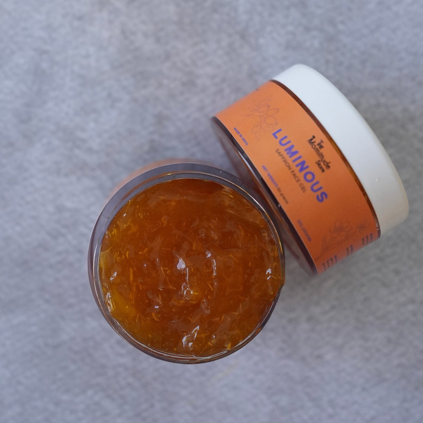 Luminous Saffron Gel | For Dull, Uneven & Dehydrated Skin | With Saffron, Rosehip & Orange Hydrosol 50G