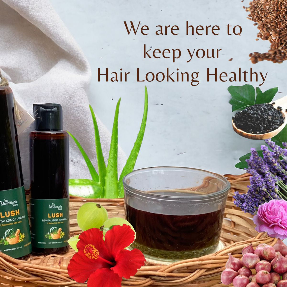 LUSH |Revitalising Hair Oil |Helps Having a Healthy Hair