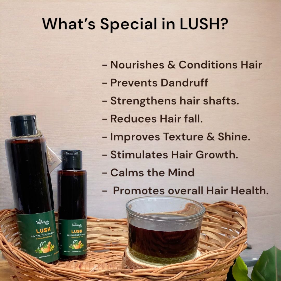LUSH |Revitalising Hair Oil |Helps Having a Healthy Hair