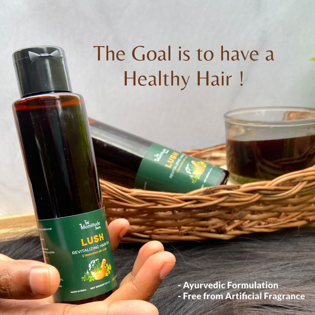 LUSH |Revitalising Hair Oil |Helps Having a Healthy Hair