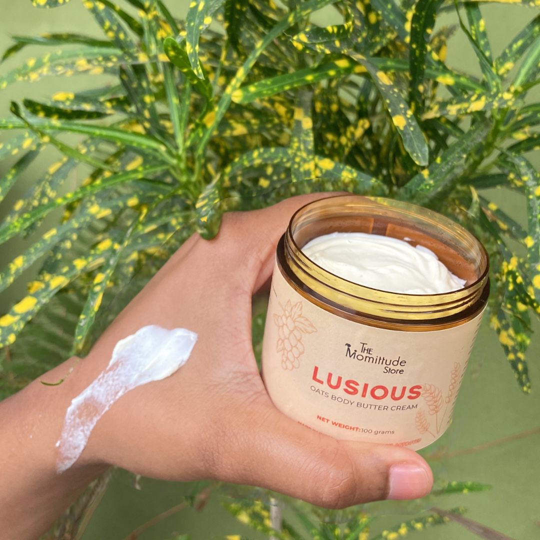 LUSIOUS | Oats & Honey Body Butter Cream | 100G
