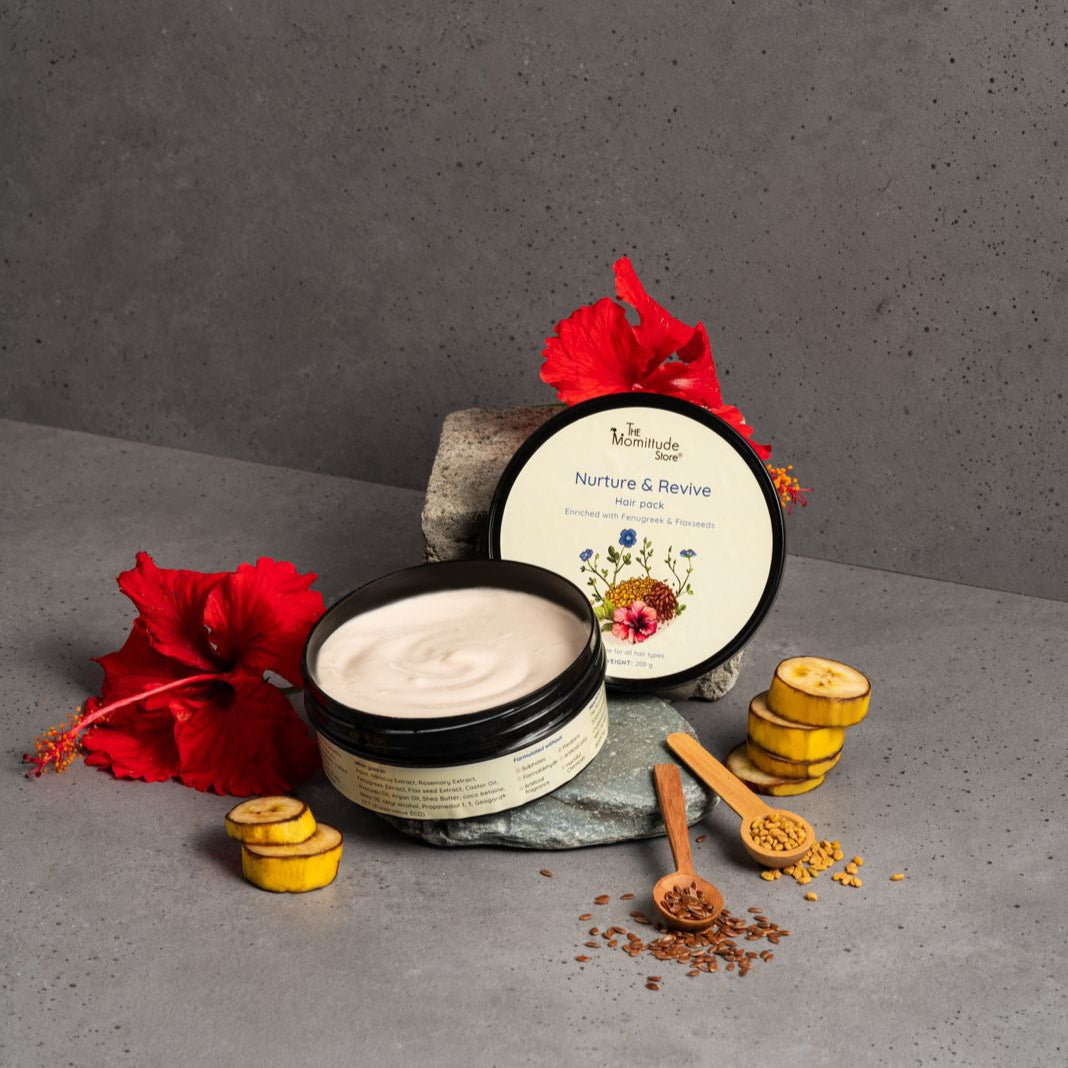 Nourishing Hair Mask | Deep Conditioning Cream with Rosemary & Hibiscus | 200G