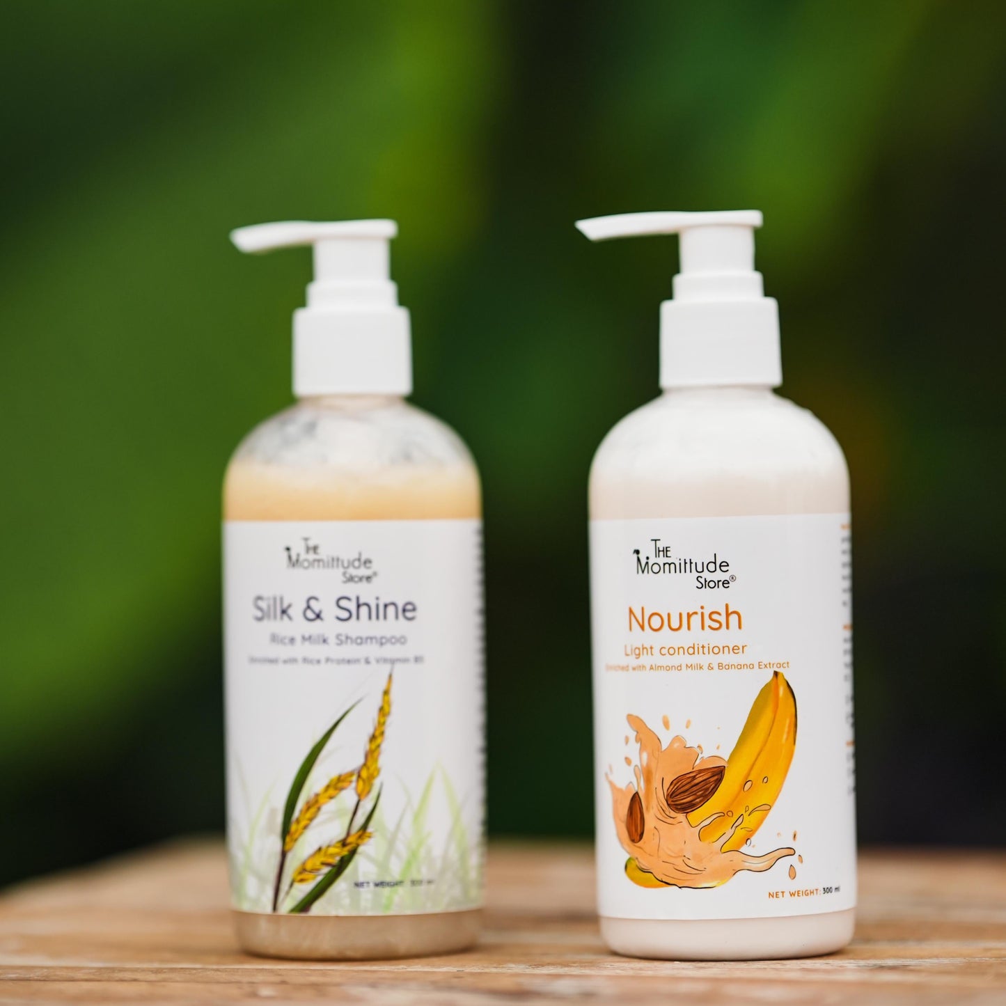 Silk & Shine Duo (Rice Milk Shampoo + Light Conditioner) 300ml