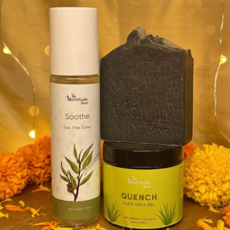 Ultimate Anti-Acne Face Care Combo | Skin Detox & Hydration