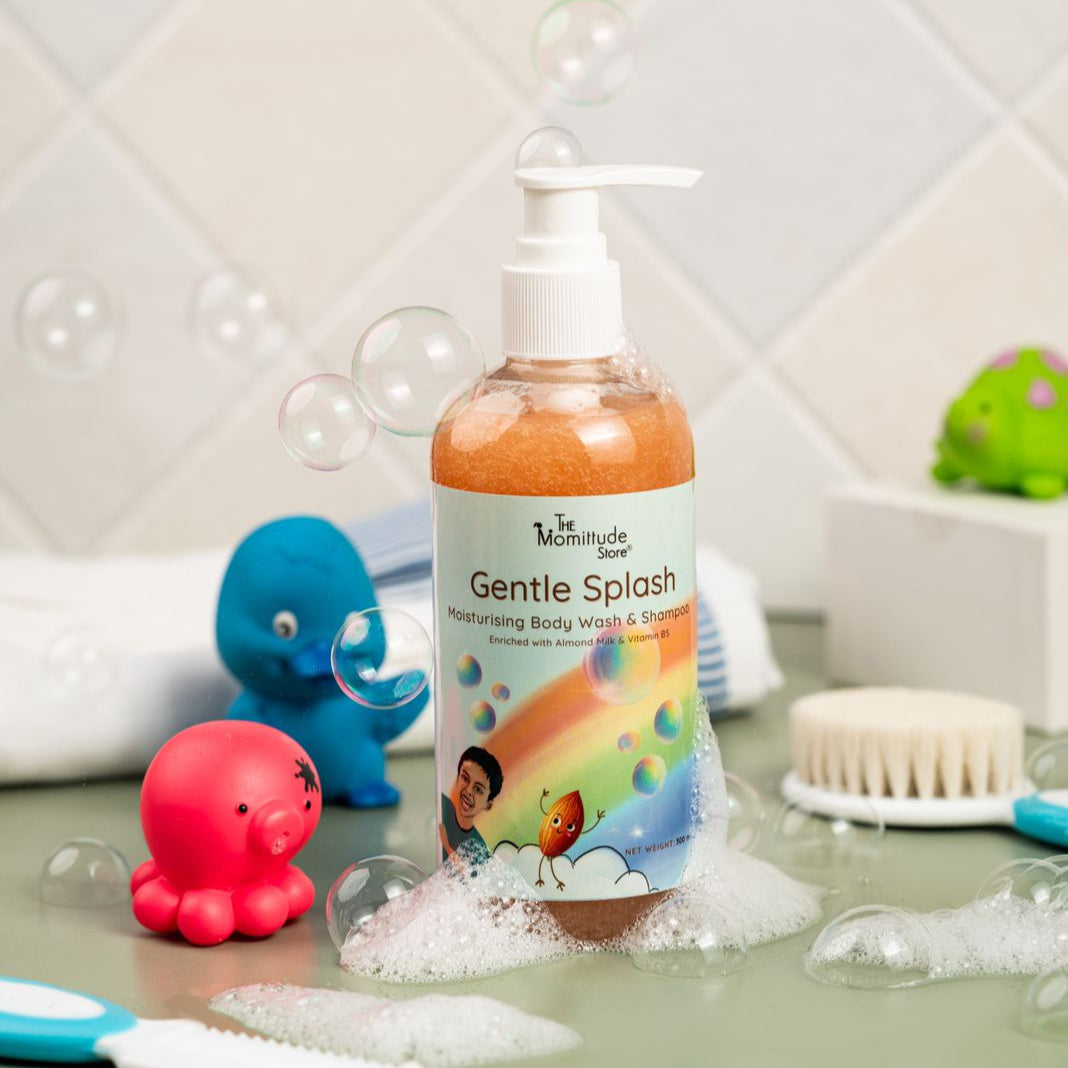 Kids Body & Hair Wash with Almond Milk & Saffron Extract | 1Y - 8Y | 300ML