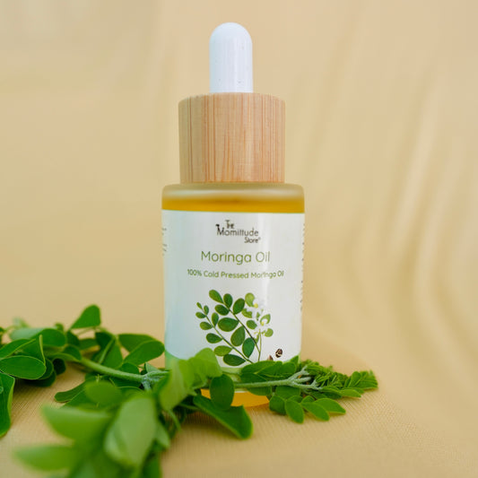 Cold-Pressed Moringa Oil for Hair & Skin | Healthy Scalp, Glowing Skin & Strong Roots |30ml