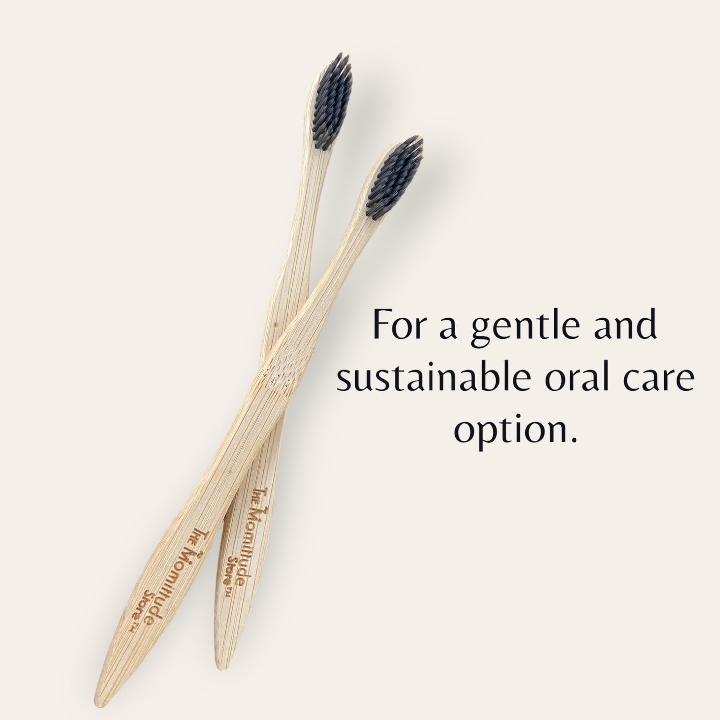 BAMBOO ToothBrush with Charcoal Infused Soft Bristles