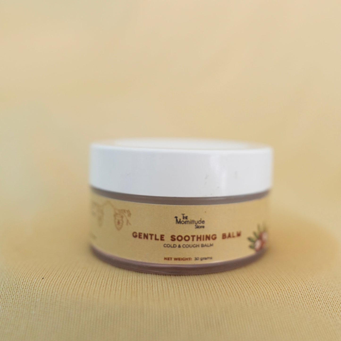 Soothing Balm for Cold, Cough & Congestion Relief |with Eucalyptus, Camphor |1Y+ |30G