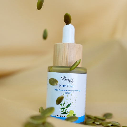 Hair Elixir For Hair Growth & Strengthening | Bhringraj, Onion & Pumpkin Seed Oil |30ML