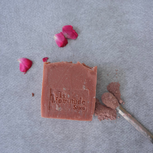 Rose Clay Soap for Glowing & Nourishing Skin | For Normal to Dry Skin | 100G