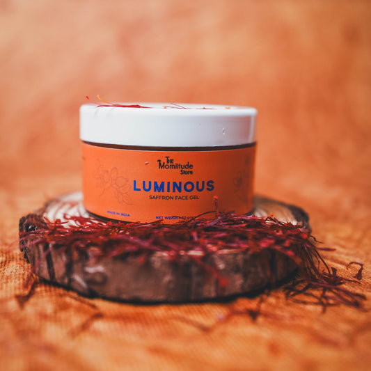 Luminous Saffron Gel | For Dull, Uneven & Dehydrated Skin | With Saffron, Rosehip & Orange Hydrosol 50G