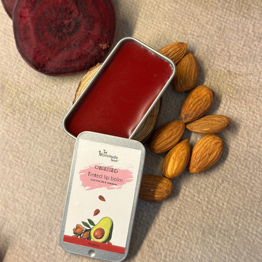 Obsessed Tinted Natural Lip Balm | Shea Butter + Avocado Oil | 10G