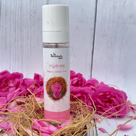 Rose & Vetiver Water Facial Toner | Suitable for All Skin Types | 100ML
