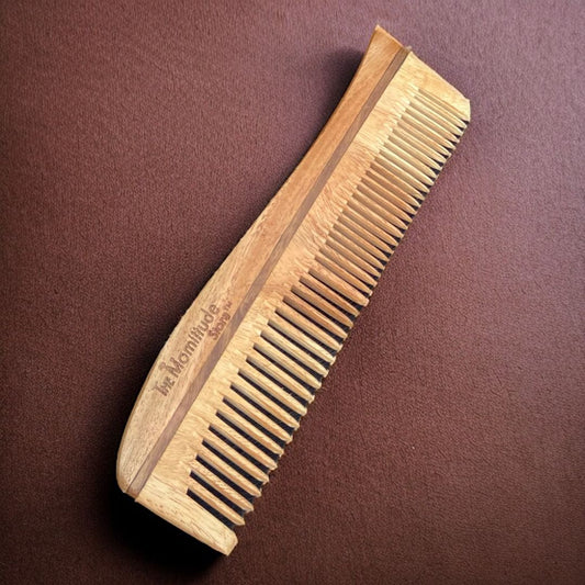 Neem Wooden Comb | Wide Tooth