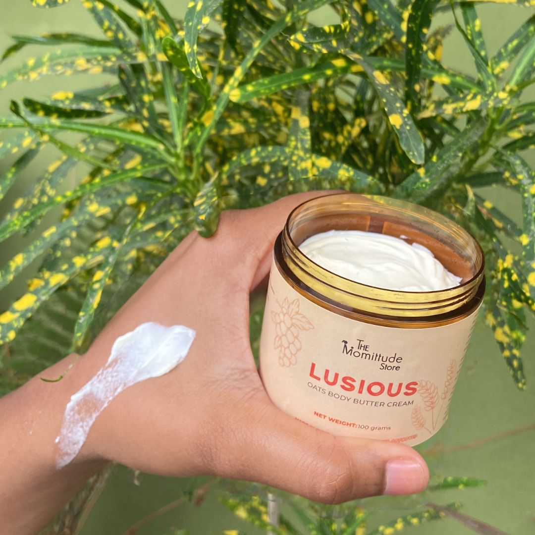 LUSIOUS | Oats & Honey  Body Butter Cream | 100G