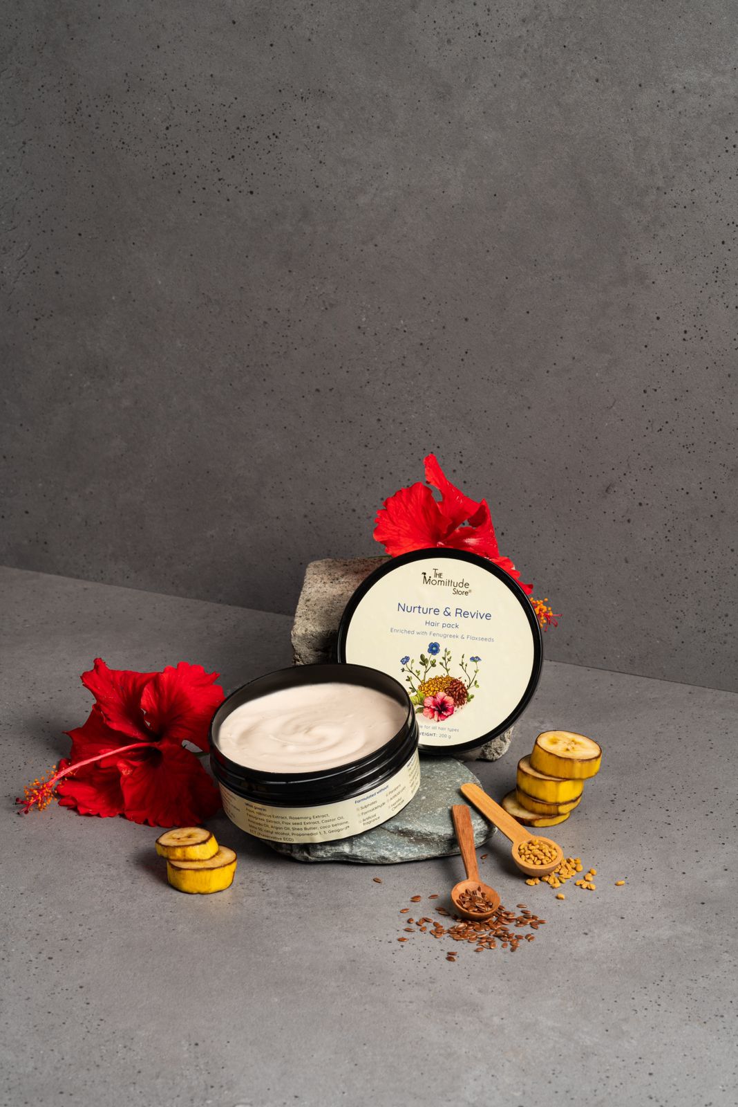 Nurture & Revive Nourishing Hair Mask (Rosemary & Hibiscus)