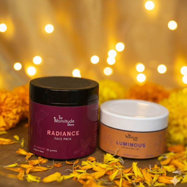 Festival Glow Face Care Combo | Saffron Gel & Licorice Radiance Pack